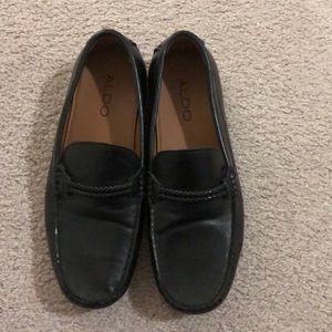 Men’s Aldo black loafers size 7 1/2